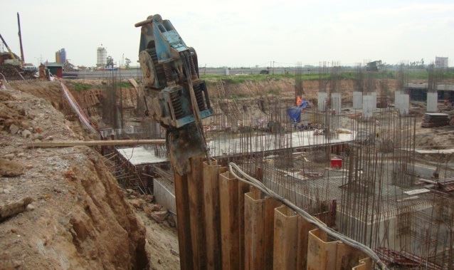 Tiêu chuẩn ép cừ larsen, thi công đóng cừ larsen 2