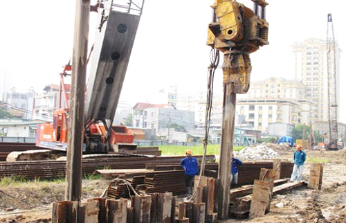 biện pháp thi công cừ larsen