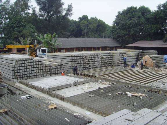 cọc bê tông cốt thép